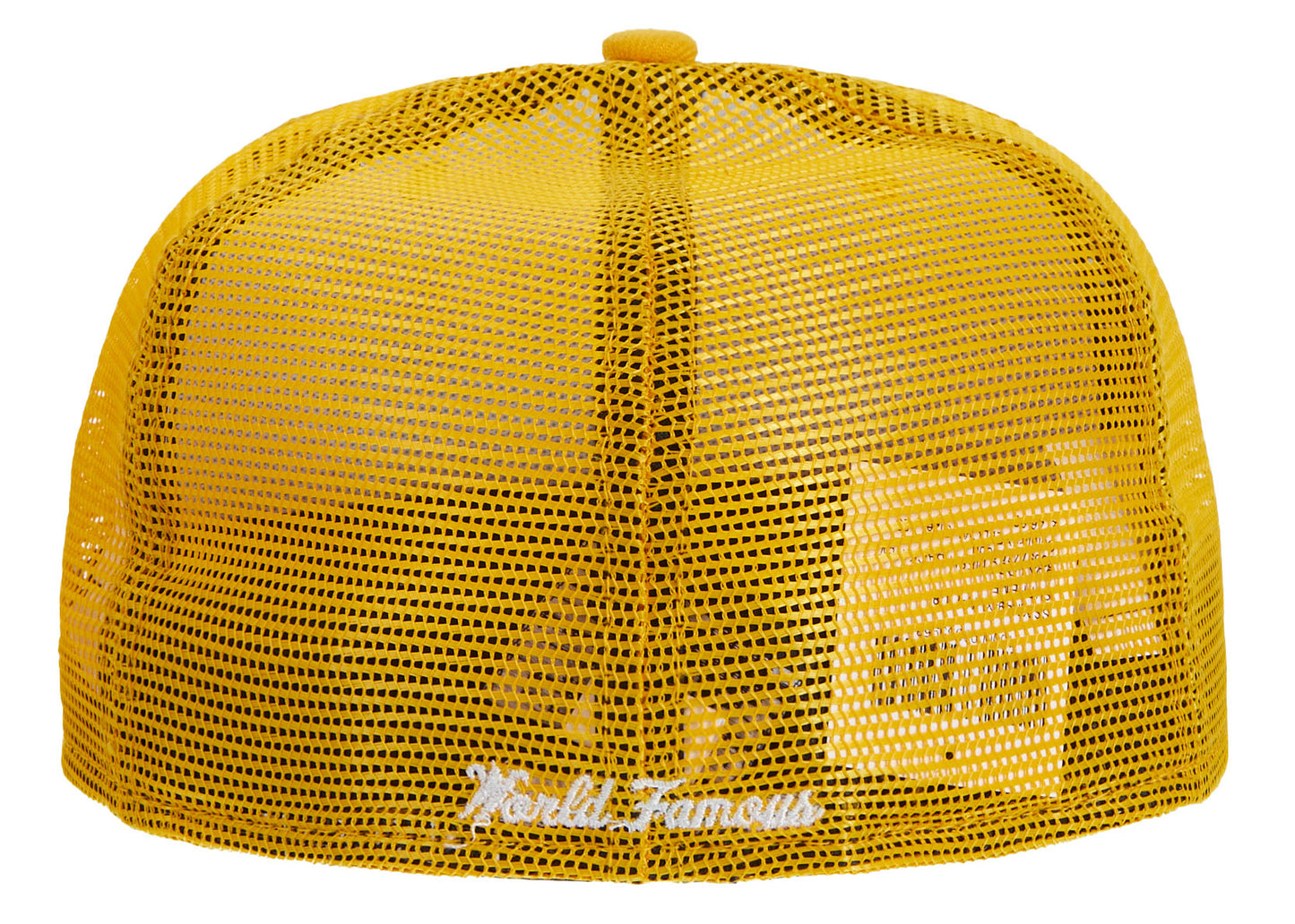 Supreme Box Logo Mesh Back New Era (SS22) - Yellow