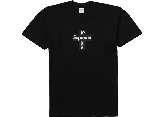 Supreme Cross Box Logo Tee (FW20) - Black