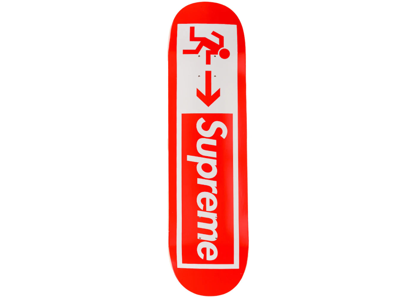 Supreme Exit Skateboard Deck (SS21) - Red