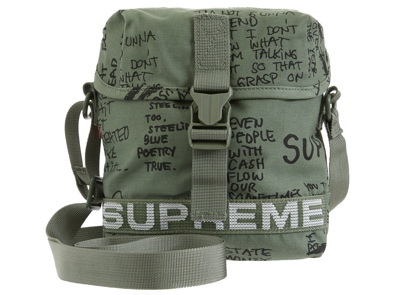 Supreme Field Side Bag (SS23) - Olive Gonz