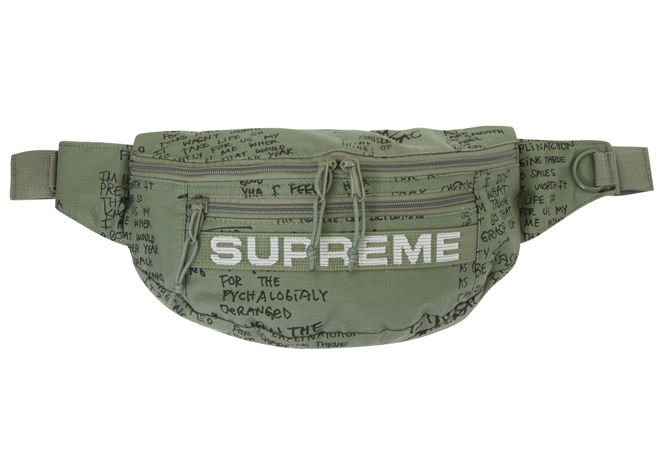 Supreme Field Waist Bag (SS23) - Olive Gonz