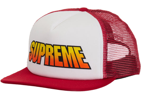 Supreme Gradient Mesh Back 5-Panel (SS24) - Red