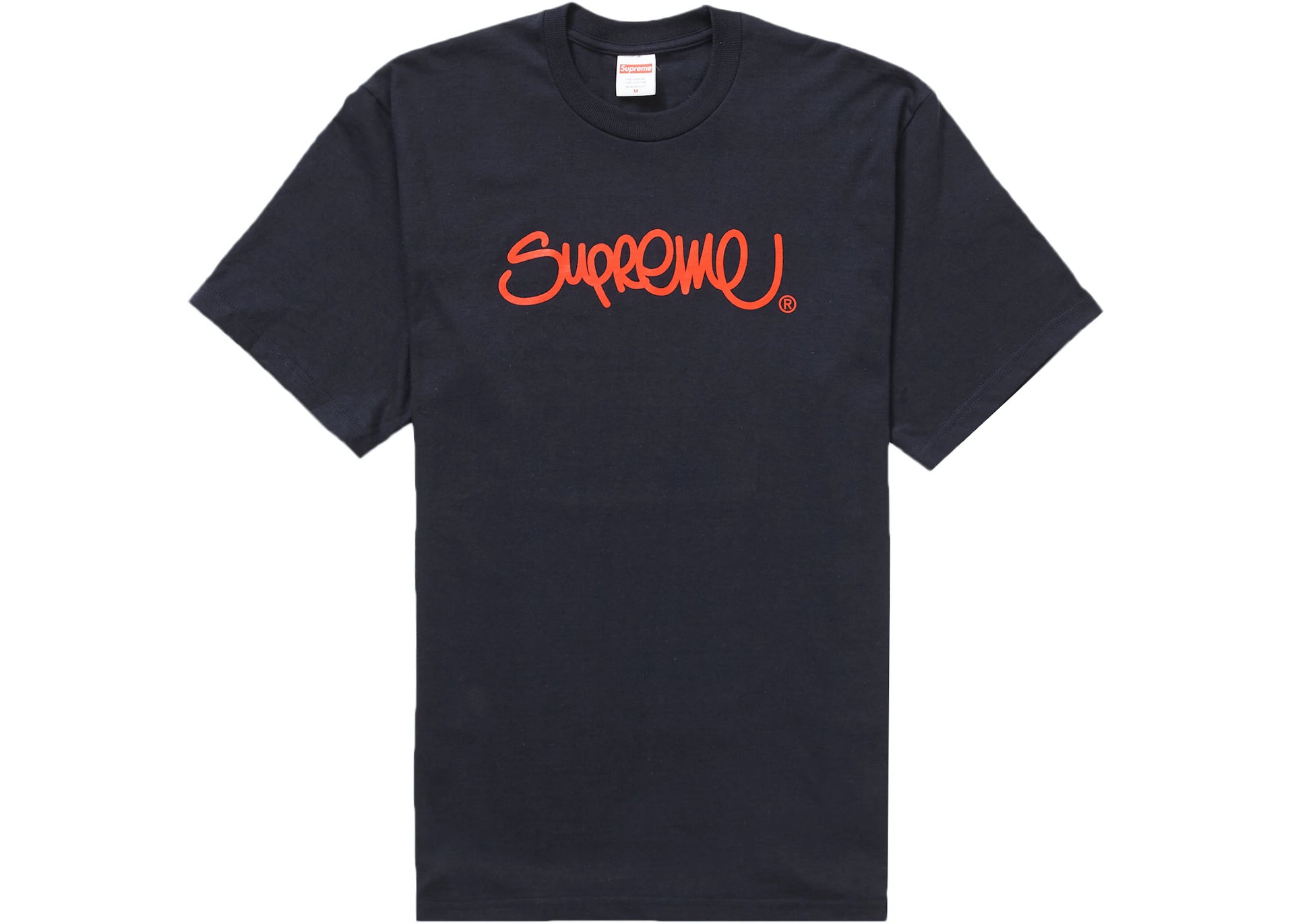 Supreme Handstyle Tee (SS22) - Navy – Reborn.