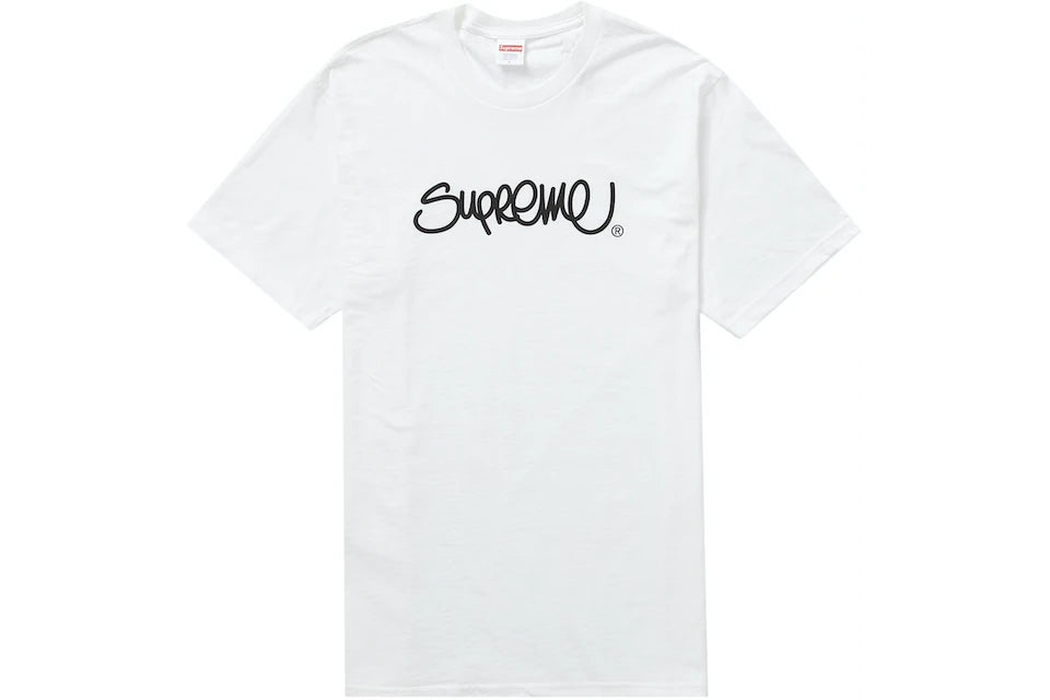 Supreme Handstyle Tee (SS22) - White