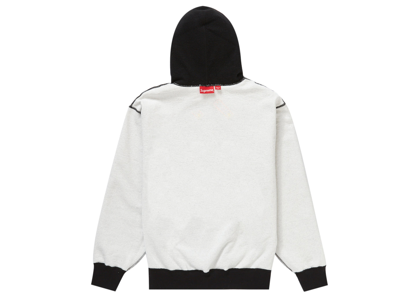 Supreme Inside Out Box Logo Hooded Sweatshirt (SS23) - Black