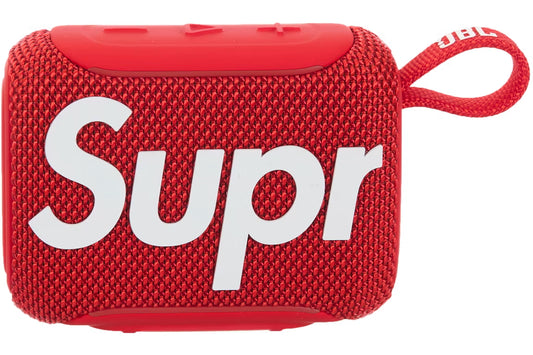 Supreme JBL Go 5 Bluetooth Speaker (FW26) - Red