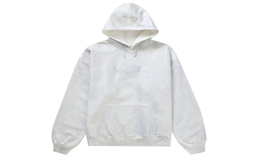 Supreme MM6 Maison Margiela Foil Box Logo Hooded Sweatshirt (SS24) - White