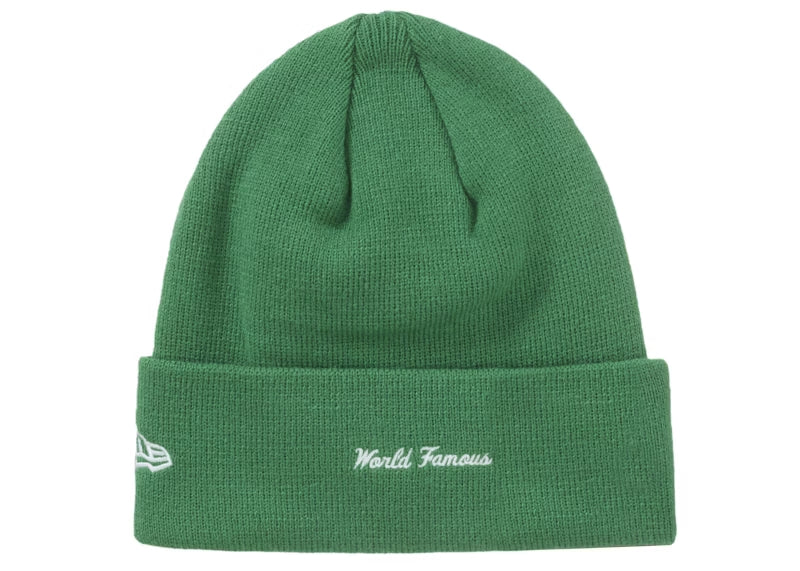 Supreme New Era Box Logo Beanie FW24 Green Reborn