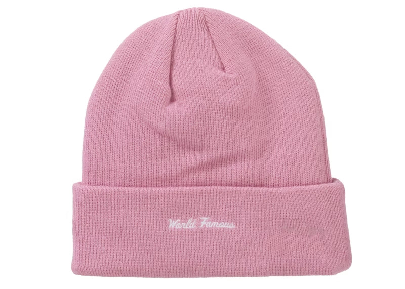 Supreme New Era Box Logo Beanie (FW24) - Pink