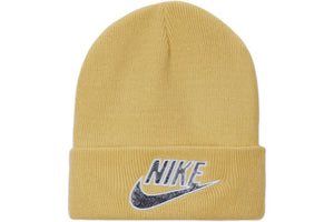 Supreme Nike Snakeskin Beanie (SS21) - Pale Yellow