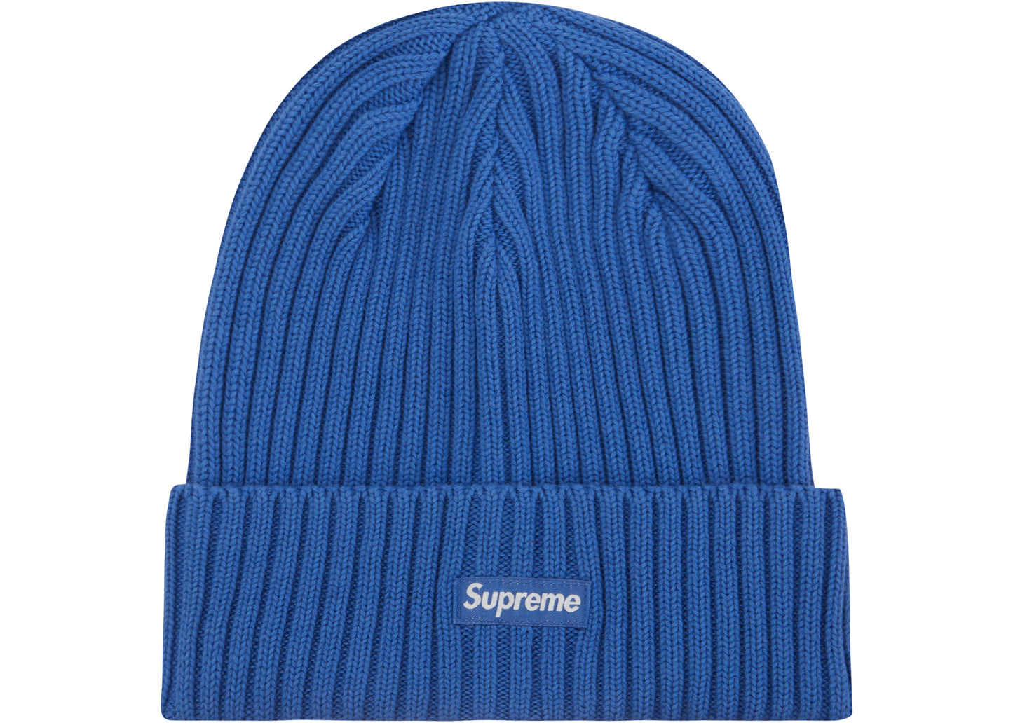Supreme Overdyed Beanie (SS23) - Blue