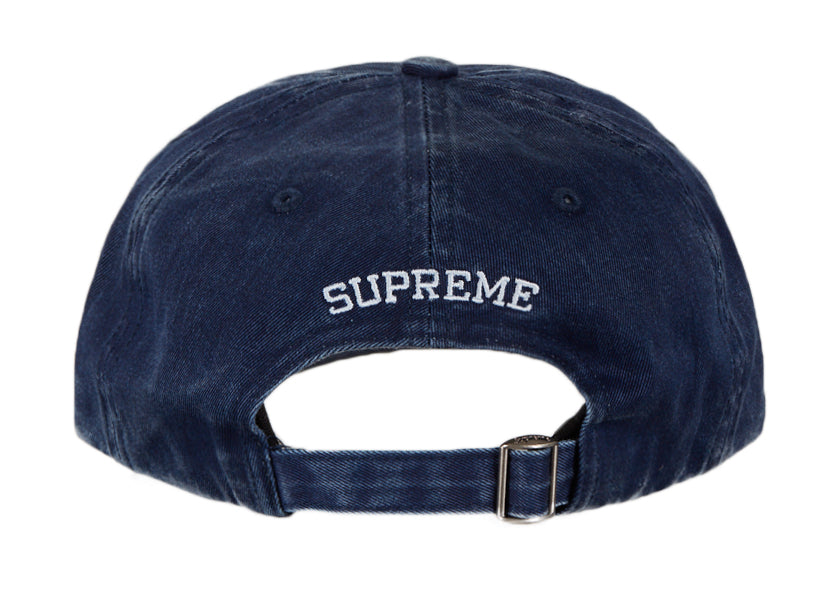 Supreme Pigment Print S Logo 6-Panel 6-Panel (FW22) - Indigo