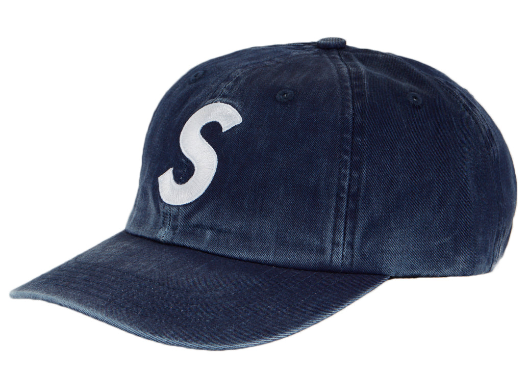 Supreme Pigment Print S Logo 6-Panel 6-Panel (FW22) - Indigo