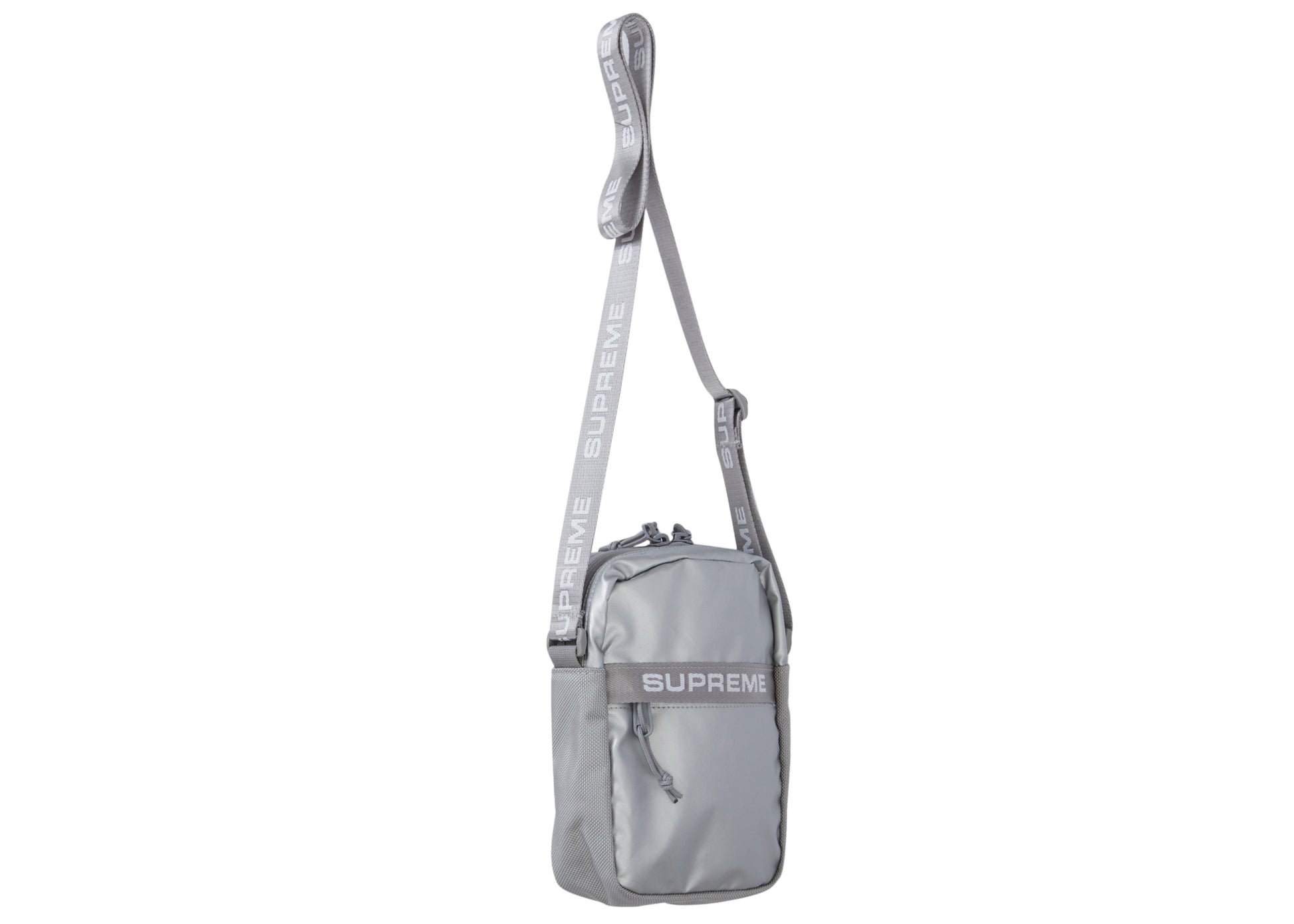 Supreme Shoulder Bag Silver (FW22)