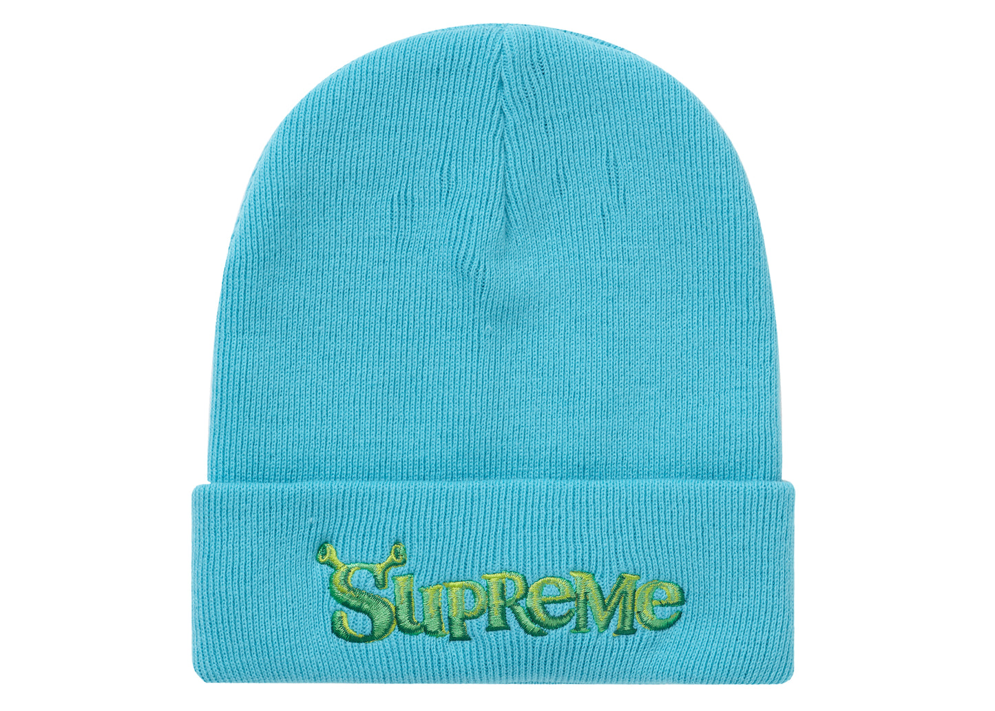 Supreme Shrek Beanie (FW21) - Turquoise