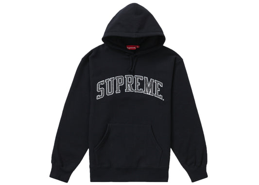 Supreme Stars Arc Hooded Sweatshirt (SS22) - Black