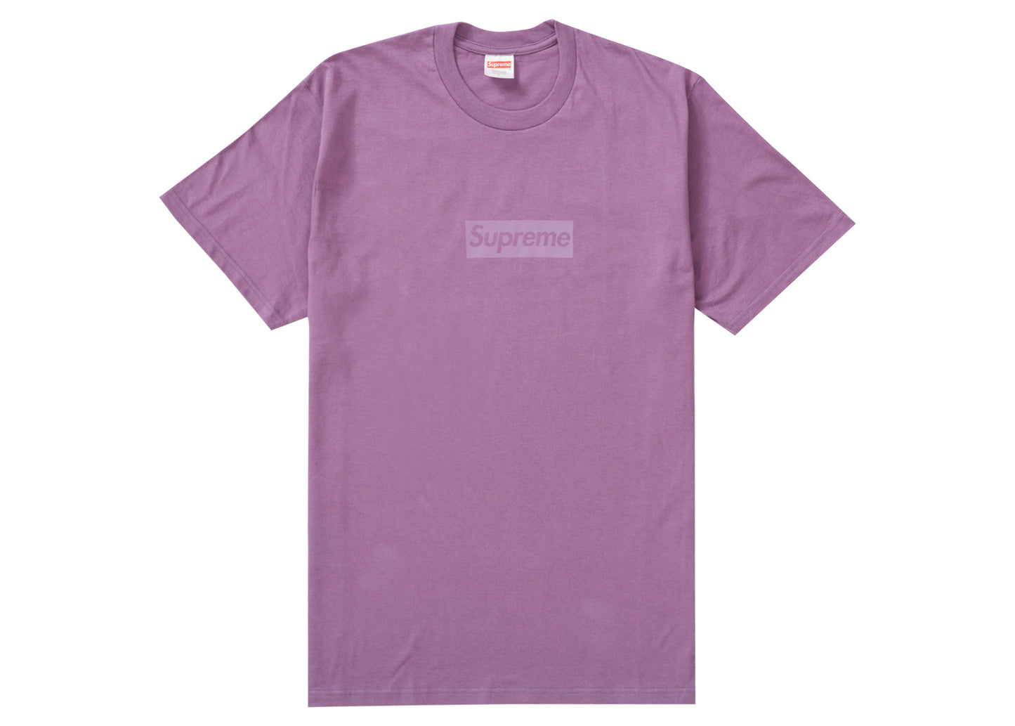 Supreme Tonal Box Logo Tee (SS23) - Dusty Purple