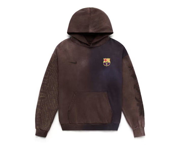 Travis Scott x Nike x FC Barcelona Split-Dye Crest Hoodie