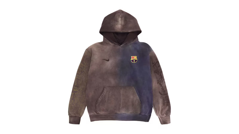 Travis Scott x Nike x FC Barcelona Split-Dye Crest Hoodie