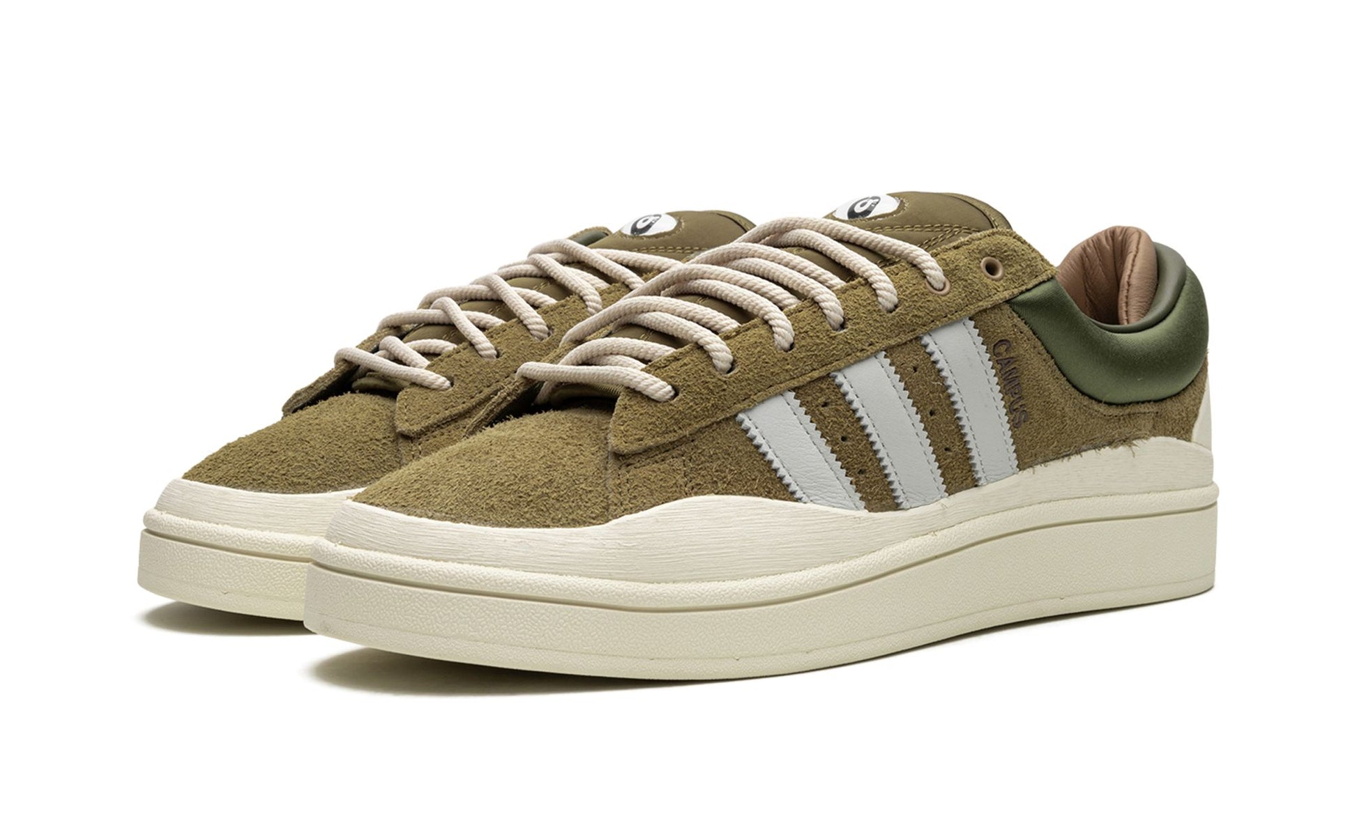adidas Campus Light Bad Bunny 'Wild Moss' (PRE-OWNED) Reborn. adidas Campus Light Bad Bunny 'Wild Moss' (PRE-OWNED) Reborn.