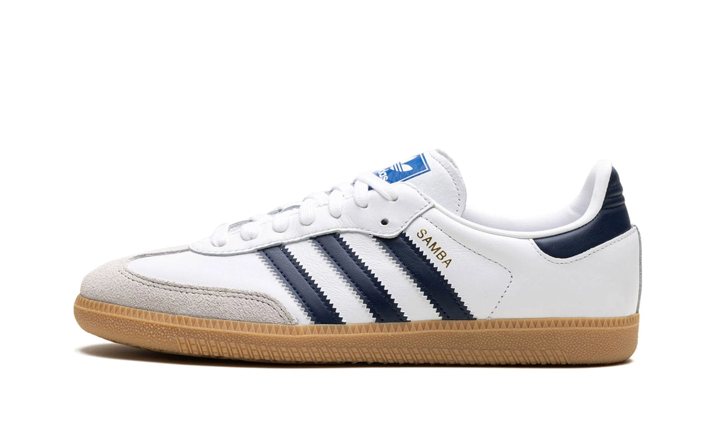 adidas Samba OG 'Cloud White Collegiate Navy Gum' (GS)