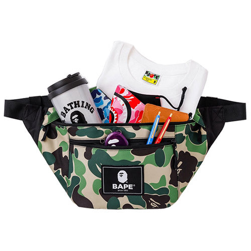 BAPE 1st Camo Fanny Waist Bag SS22 Green Camo Reborn