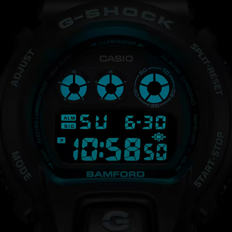 Bamford London x Casio G-SHOCK DW-6900BWD-1