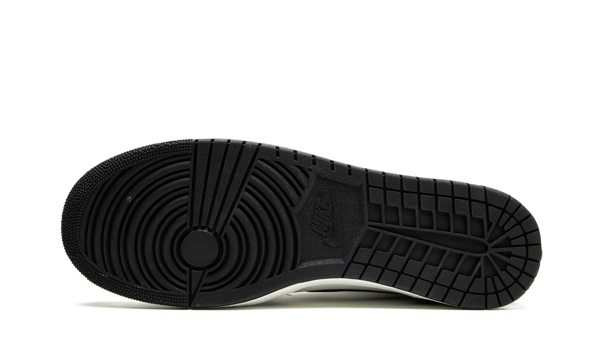 Air jordan 1 black white bottom deals