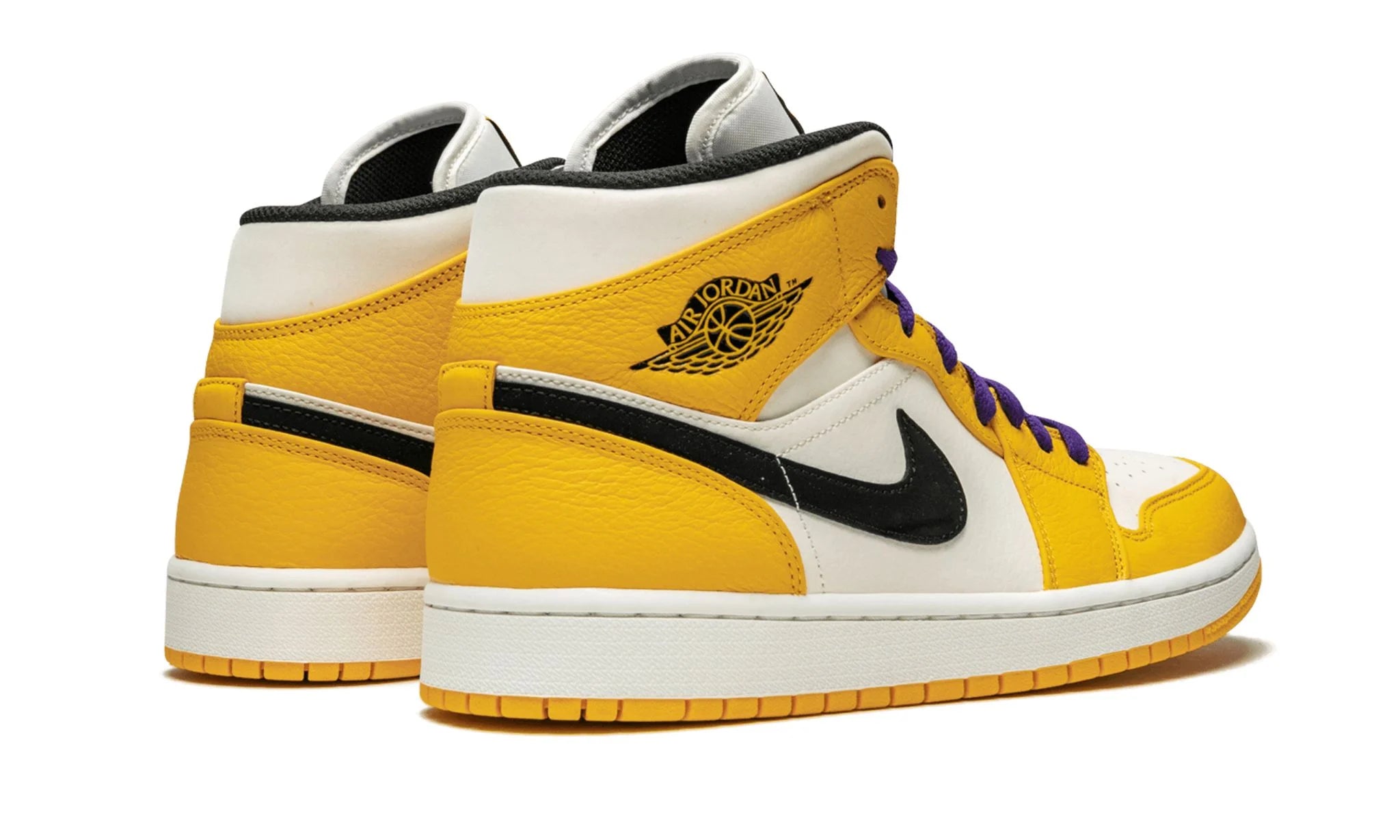 NIKE AIR JORDAN 1 MID SE LAKERS 29cm Jordan 1 Mid Lakers Men