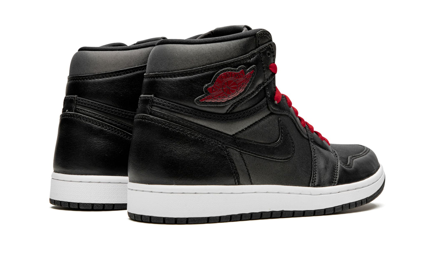 Air Jordan 1 Retro High 'Black Satin Gym Red'