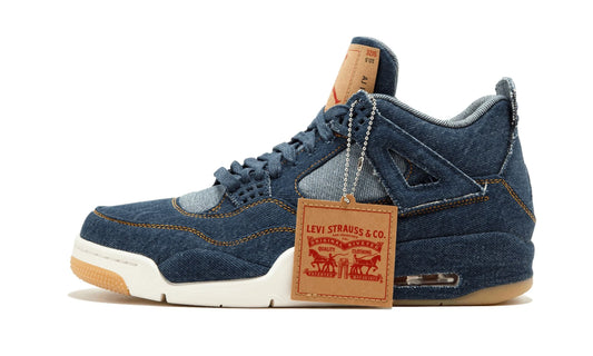 Air Jordan 4 Retro 'Levi's Denim' (Blank Tag)