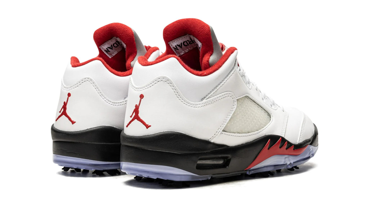 Air Jordan 5 Retro Low 'Golf Fire Red' (Silver Tongue)