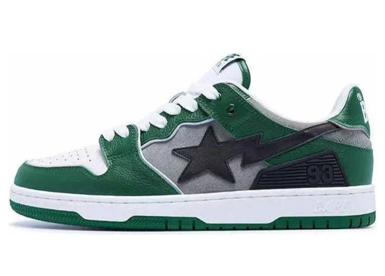 A Bathing Ape Bape SK8 Sta 'Green Grey'