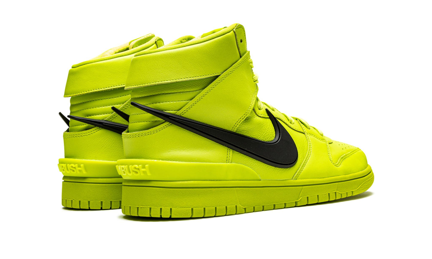 Nike Dunk High 'AMBUSH - Flash Lime'