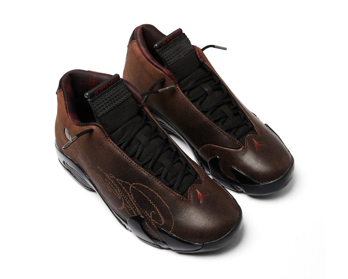 Air Jordan 14 Retro 'Mowalola Burnt Red'