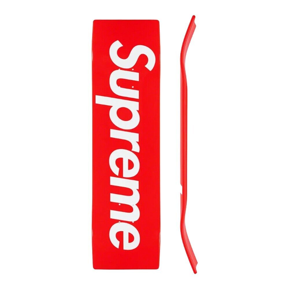 Supreme Uncut Box Logo Skateboard Deck Red (SS22) - Red