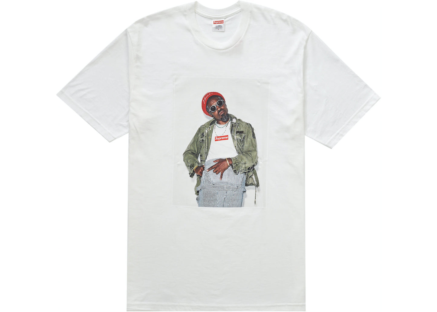 Supreme André 3000 Tee (FW22) - White