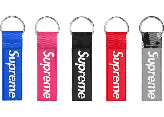 Supreme Webbing Keychain Set (SS26) - Multicolor