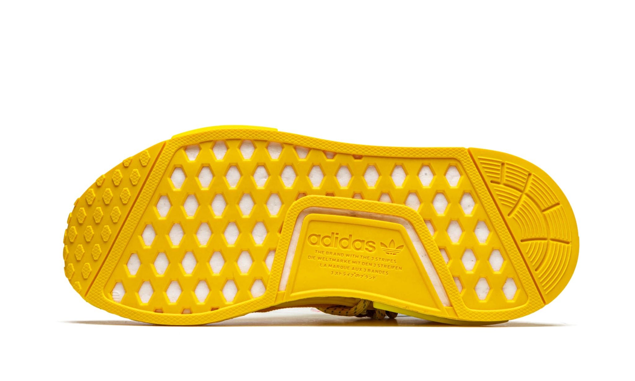 Adidas nmd 3 stripes yellow best sale