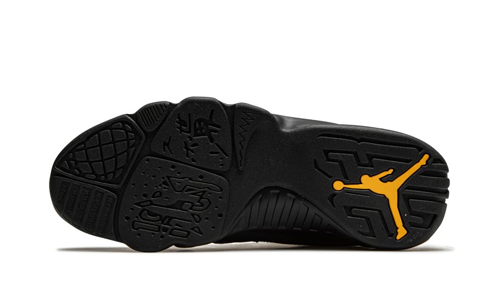 Air Jordan 9 Retro 'Dark Charcoal University Gold' Reborn.